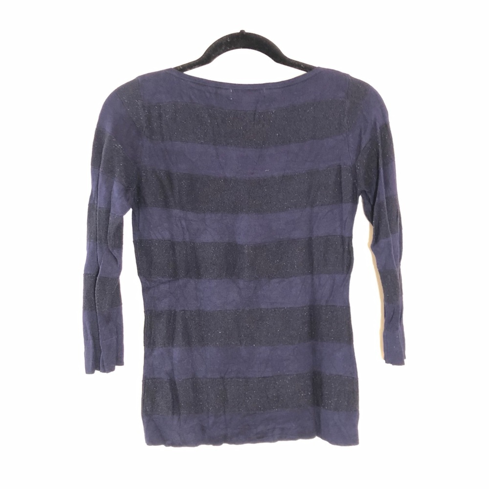 Isaac Mizrahi Silk-Blend Striped Sweater